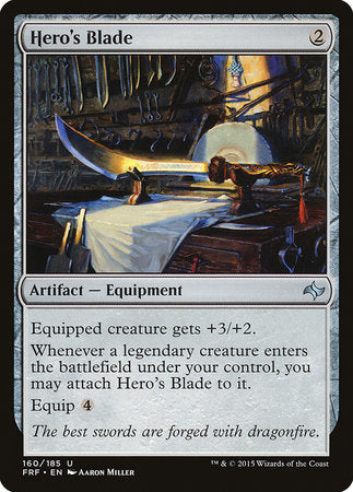 Hero's Blade [Fate Reforged] | Lots Moore NSW