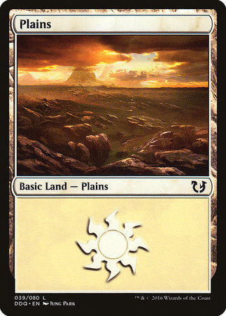 Plains (39) [Duel Decks: Blessed vs. Cursed] | Lots Moore NSW