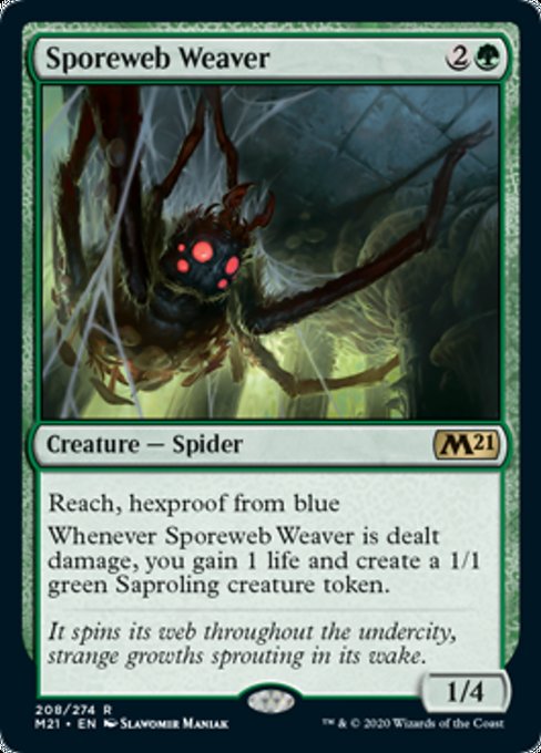 Sporeweb Weaver [Core Set 2021] | Lots Moore NSW