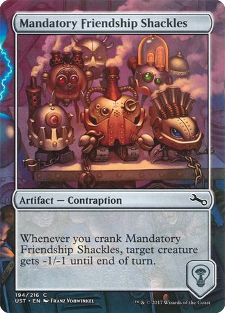 Mandatory Friendship Shackles [Unstable] | Lots Moore NSW