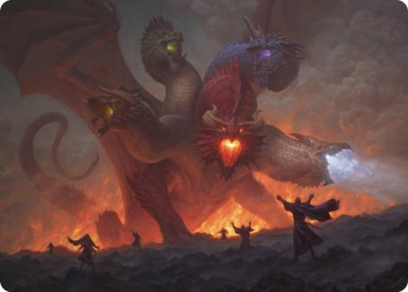 Tiamat Art Card [Dungeons & Dragons: Adventures in the Forgotten Realms Art Series] | Lots Moore NSW