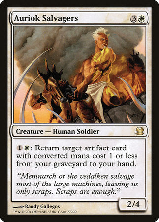 Auriok Salvagers [Modern Masters] | Lots Moore NSW