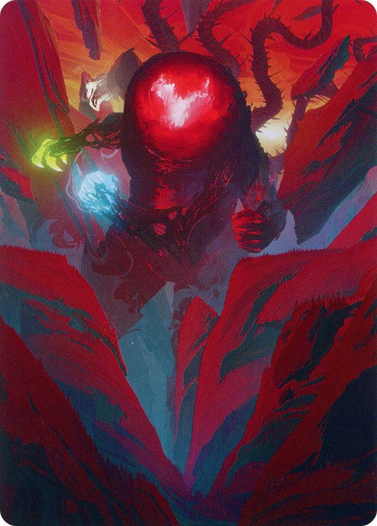 Omnath, Locus of All Art Card (62) [March of the Machine Art Series] | Lots Moore NSW