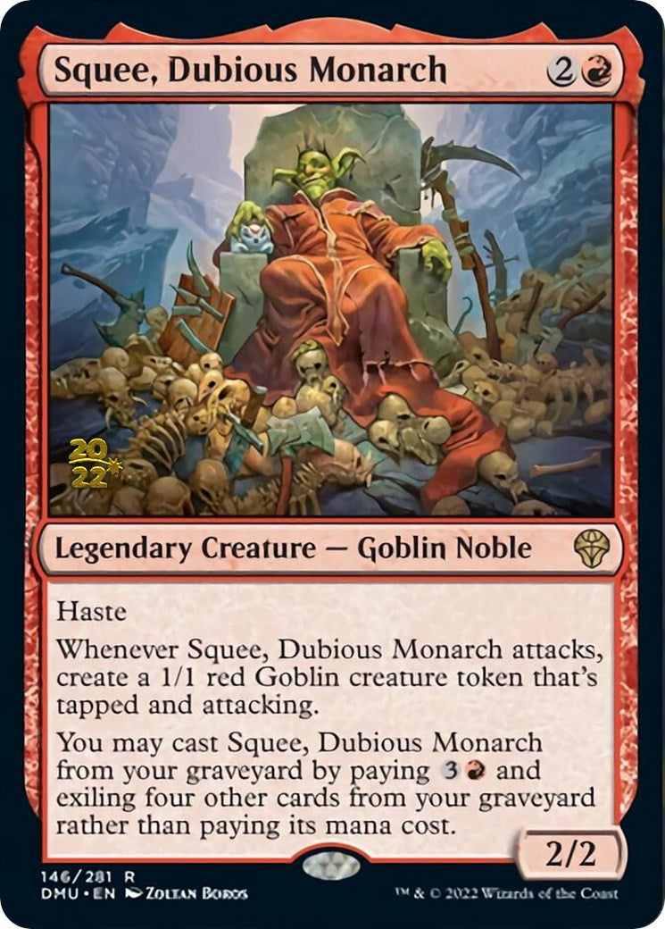 Squee, Dubious Monarch [Dominaria United Prerelease Promos] | Lots Moore NSW