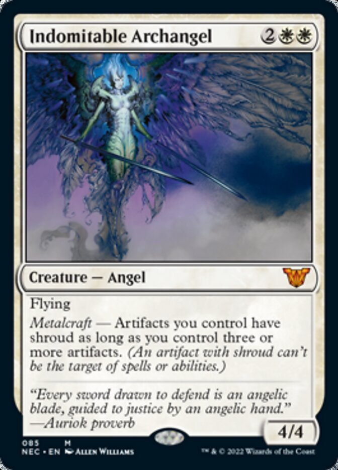 Indomitable Archangel [Kamigawa: Neon Dynasty Commander] | Lots Moore NSW