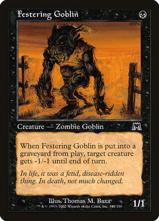 Festering Goblin [Onslaught] | Lots Moore NSW