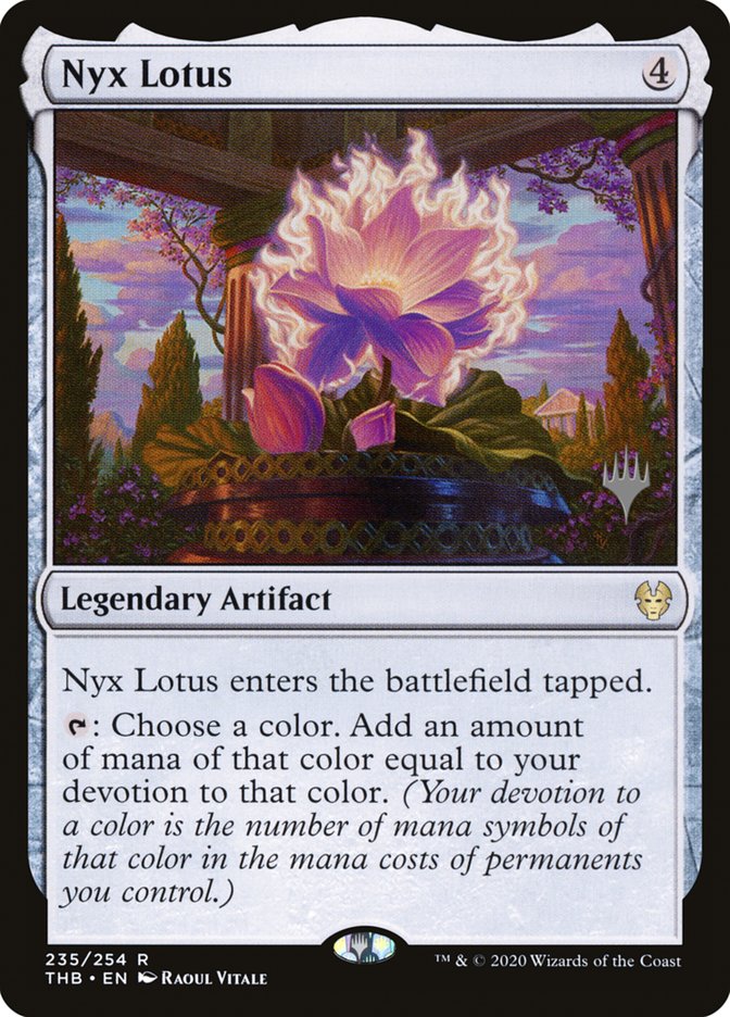 Nyx Lotus (Promo Pack) [Theros Beyond Death Promos] | Lots Moore NSW