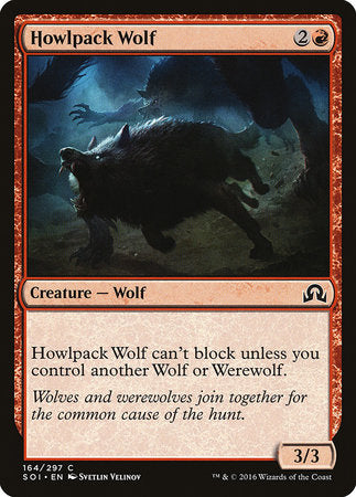 Howlpack Wolf [Shadows over Innistrad] | Lots Moore NSW