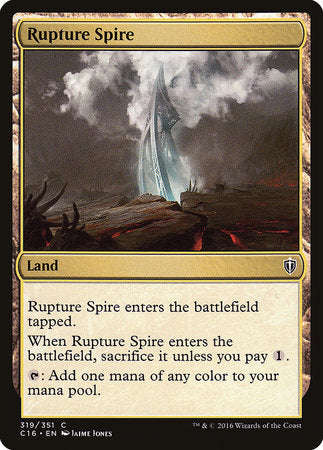 Rupture Spire [Commander 2016] | Lots Moore NSW