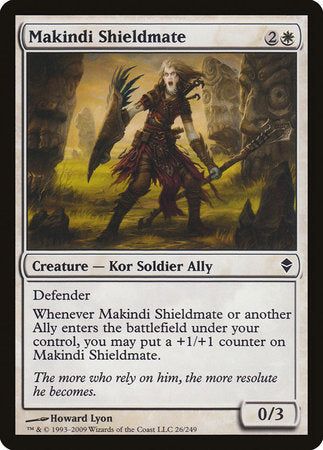 Makindi Shieldmate [Zendikar] | Lots Moore NSW