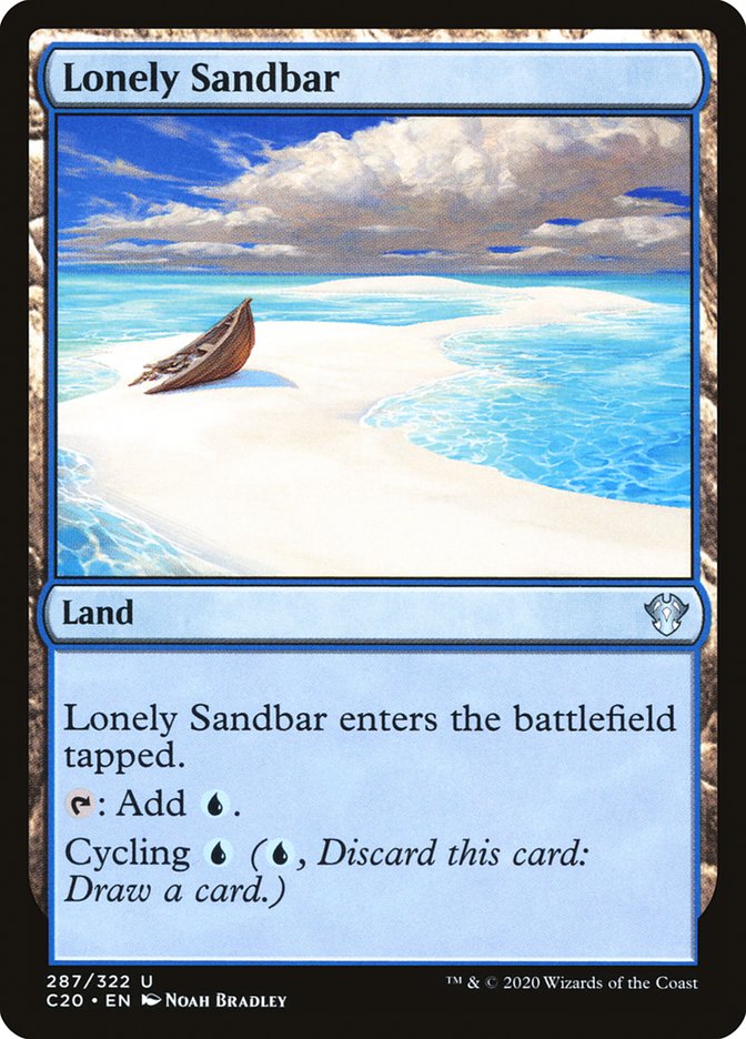 Lonely Sandbar [Commander 2020] | Lots Moore NSW