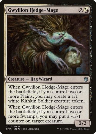 Gwyllion Hedge-Mage [Commander Anthology] | Lots Moore NSW