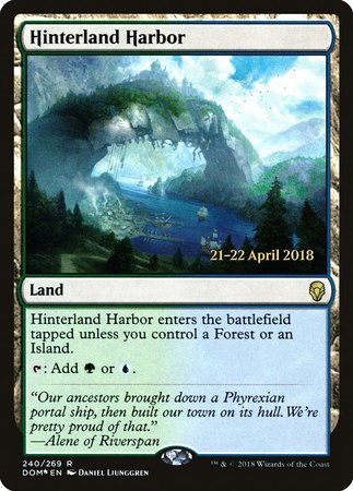 Hinterland Harbor [Dominaria Promos] | Lots Moore NSW