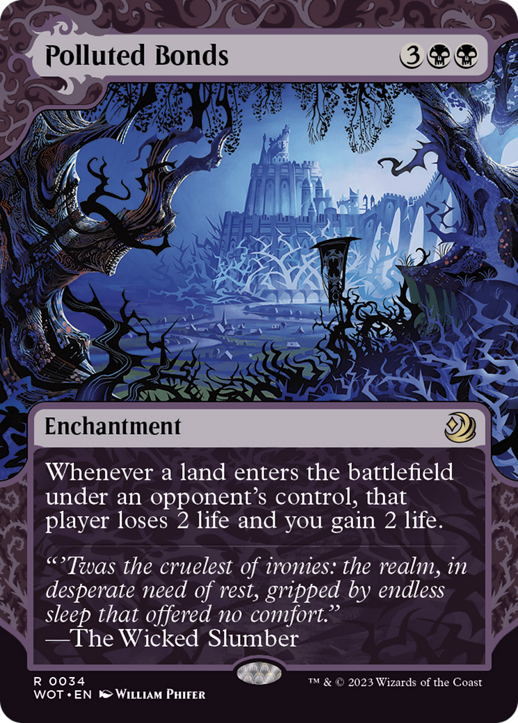 Polluted Bonds [Wilds of Eldraine: Enchanting Tales] | Lots Moore NSW