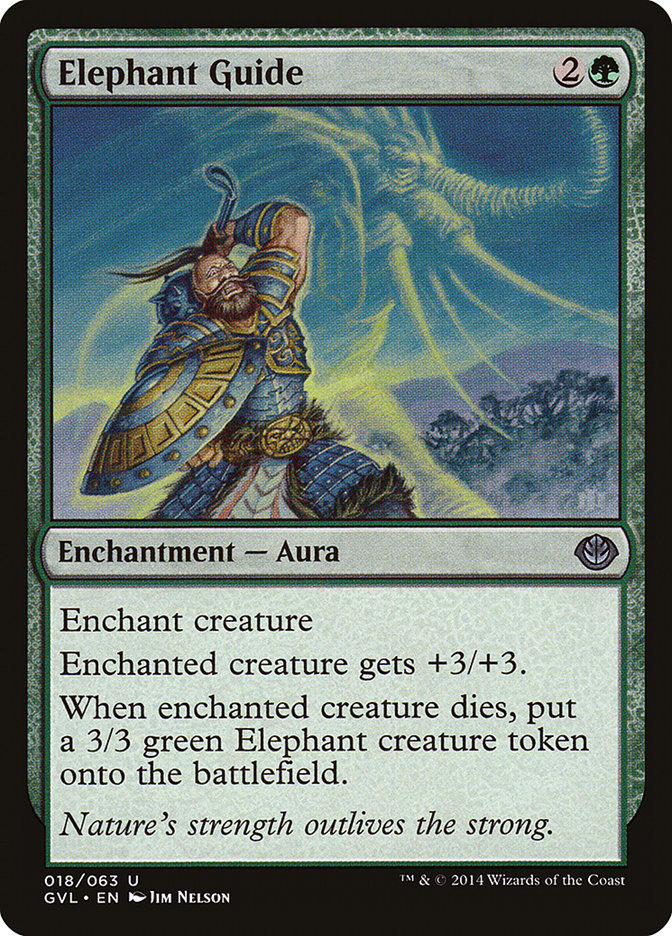 Elephant Guide (Garruk vs. Liliana) [Duel Decks Anthology] | Lots Moore NSW