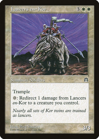 Lancers en-Kor [Stronghold] | Lots Moore NSW