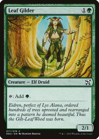 Leaf Gilder [Duel Decks: Elves vs. Inventors] | Lots Moore NSW
