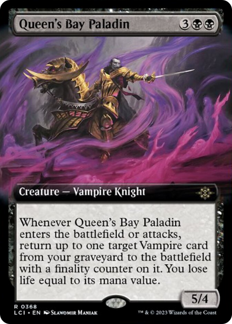 Queen's Bay Paladin (Extended Art) [The Lost Caverns of Ixalan] | Lots Moore NSW