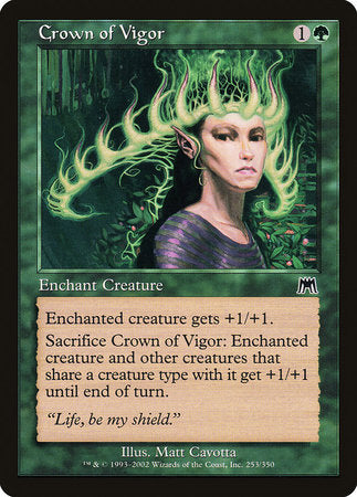 Crown of Vigor [Onslaught] | Lots Moore NSW