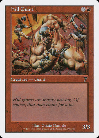 Hill Giant [Seventh Edition] | Lots Moore NSW