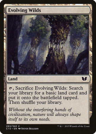 Evolving Wilds [Commander 2015] | Lots Moore NSW