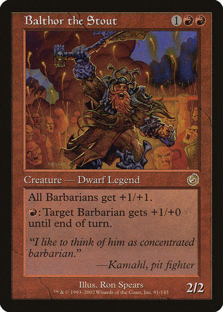 Balthor the Stout [Torment] | Lots Moore NSW
