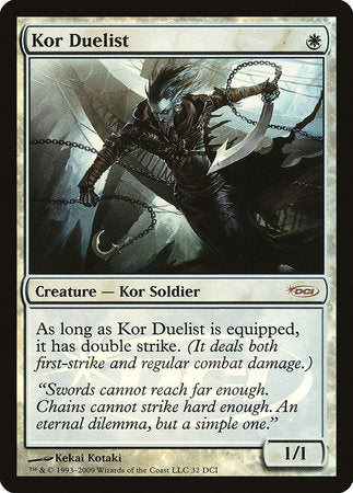 Kor Duelist [Wizards Play Network 2009] | Lots Moore NSW