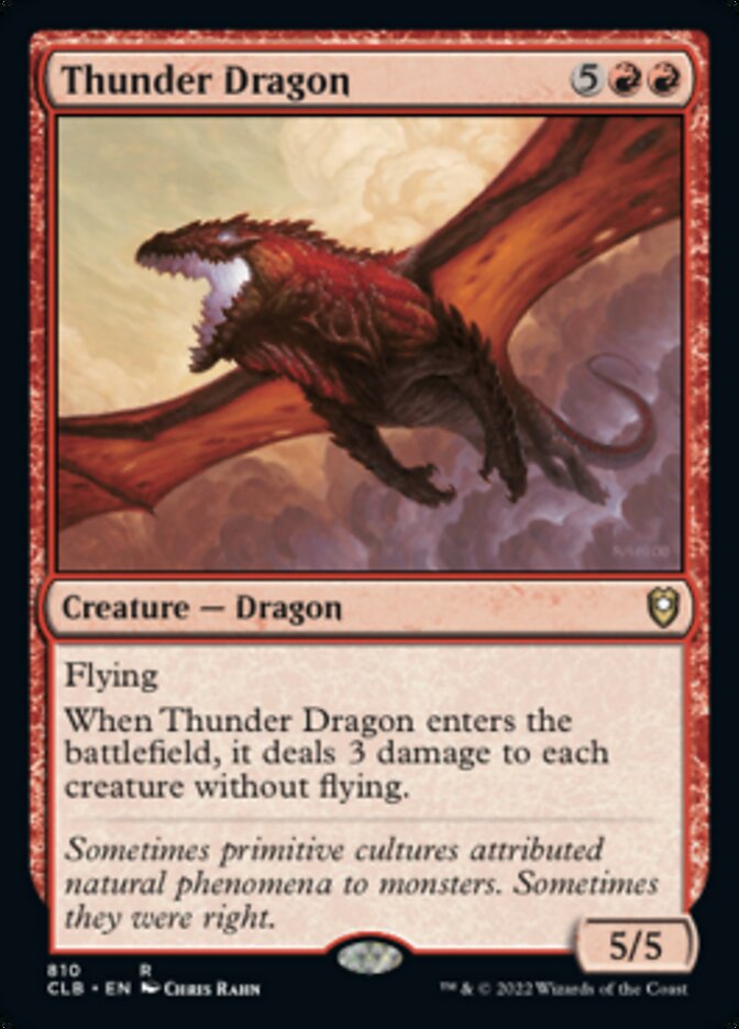 Thunder Dragon [Commander Legends: Battle for Baldur's Gate] | Lots Moore NSW