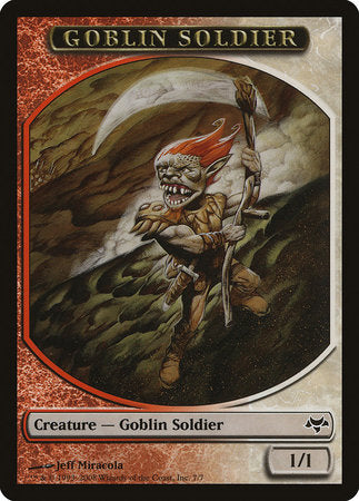 Goblin Soldier Token [Eventide Tokens] | Lots Moore NSW