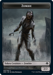 Zombie // Treasure Double-Sided Token [Game Night: Free-for-All Tokens] | Lots Moore NSW