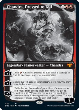 Chandra, Dressed to Kill [Innistrad: Double Feature] | Lots Moore NSW