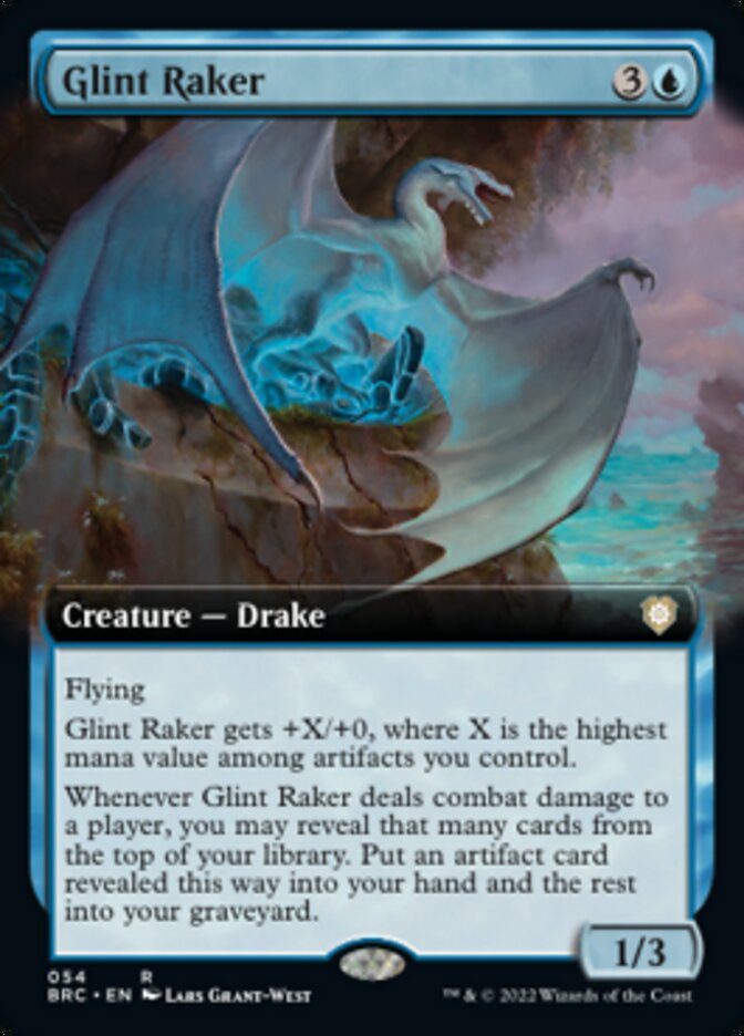 Glint Raker (Extended Art) [The Brothers' War Commander] | Lots Moore NSW
