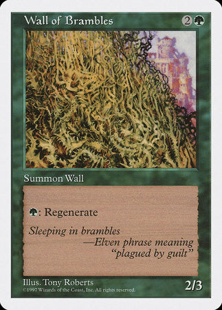 Wall of Brambles [Fifth Edition] | Lots Moore NSW