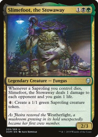 Slimefoot, the Stowaway [Dominaria] | Lots Moore NSW