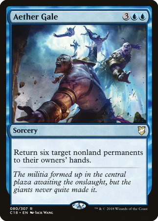 Aether Gale [Commander 2018] | Lots Moore NSW