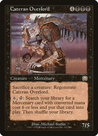 Cateran Overlord [Mercadian Masques] | Lots Moore NSW