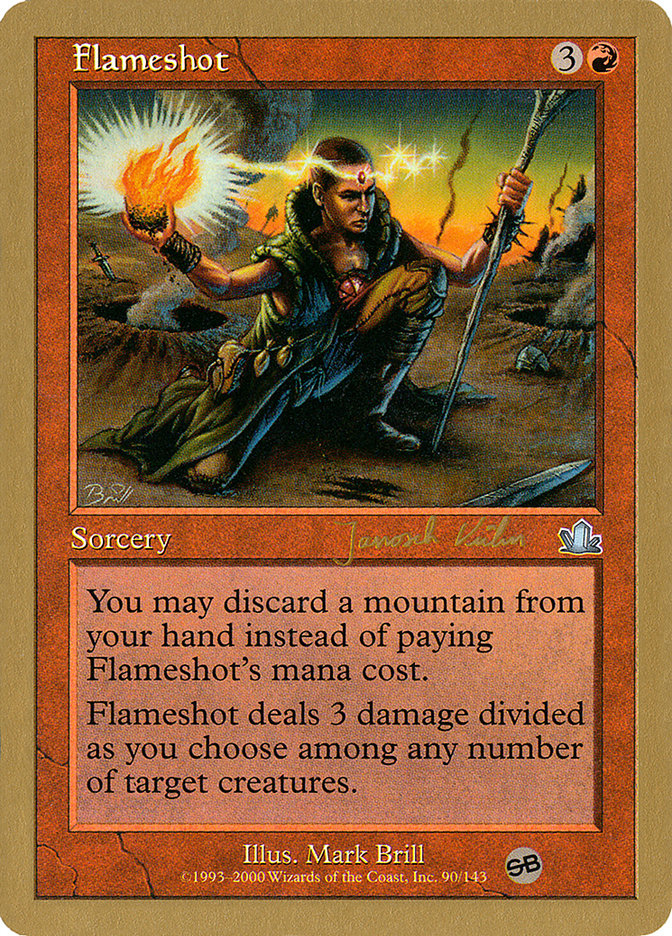 Flameshot (Janosch Kuhn) (SB) [World Championship Decks 2000] | Lots Moore NSW
