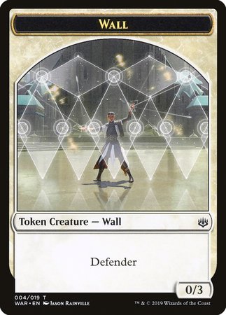 Wall Token [War of the Spark Tokens] | Lots Moore NSW