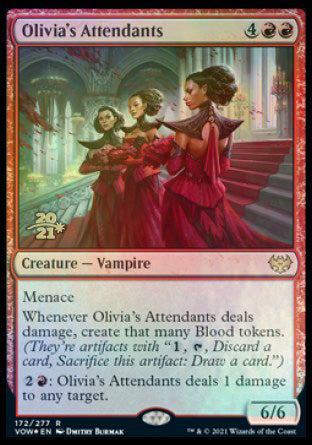 Olivia's Attendants [Innistrad: Crimson Vow Prerelease Promos] | Lots Moore NSW