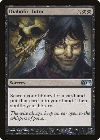 Diabolic Tutor [Magic 2010] | Lots Moore NSW