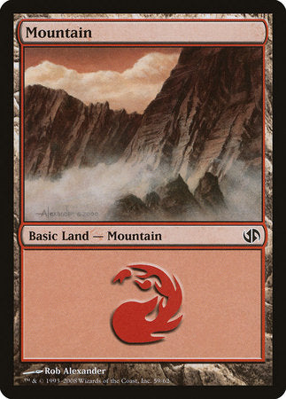 Mountain (59) [Duel Decks: Jace vs. Chandra] | Lots Moore NSW