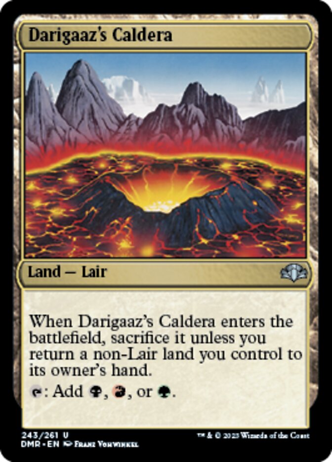 Darigaaz's Caldera [Dominaria Remastered] | Lots Moore NSW