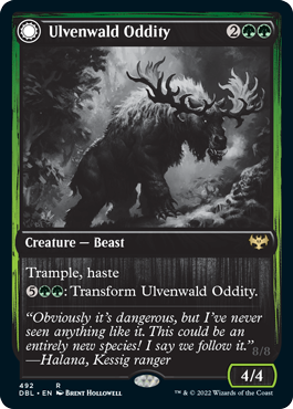 Ulvenwald Oddity // Ulvenwald Behemoth [Innistrad: Double Feature] | Lots Moore NSW