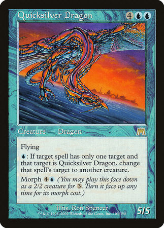 Quicksilver Dragon [Onslaught] | Lots Moore NSW