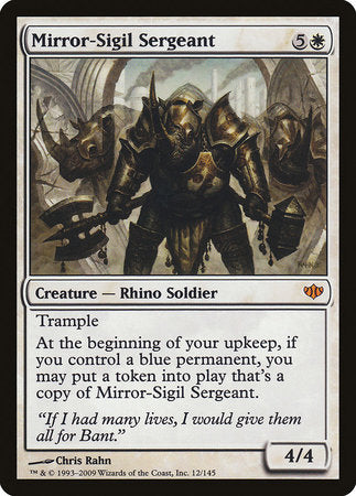 Mirror-Sigil Sergeant [Conflux] | Lots Moore NSW