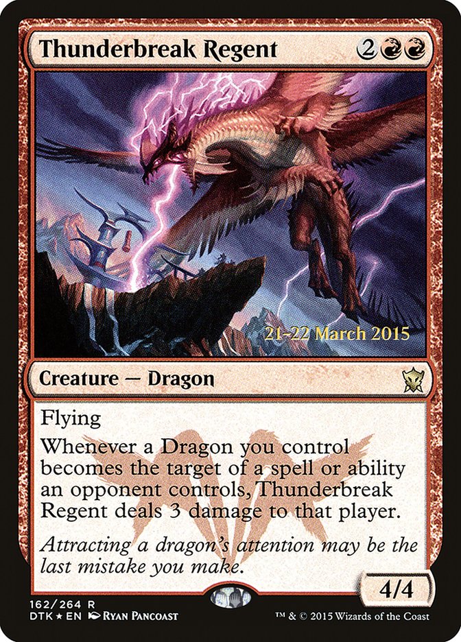 Thunderbreak Regent  [Dragons of Tarkir Prerelease Promos] | Lots Moore NSW