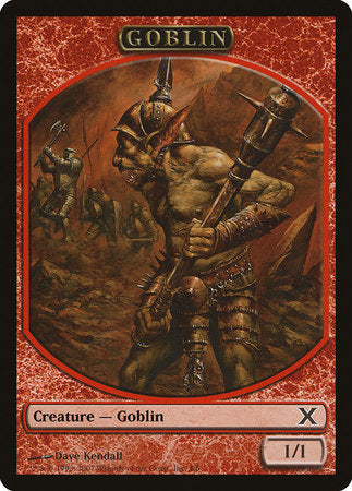 Goblin Token [Tenth Edition Tokens] | Lots Moore NSW