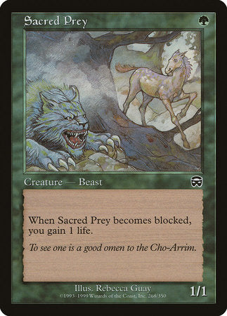 Sacred Prey [Mercadian Masques] | Lots Moore NSW