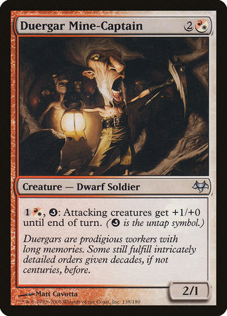 Duergar Mine-Captain [Eventide] | Lots Moore NSW
