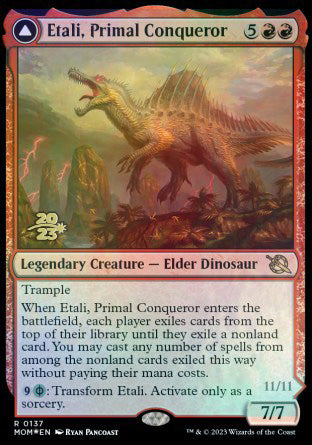 Etali, Primal Conqueror // Etali, Primal Sickness [March of the Machine Prerelease Promos] | Lots Moore NSW